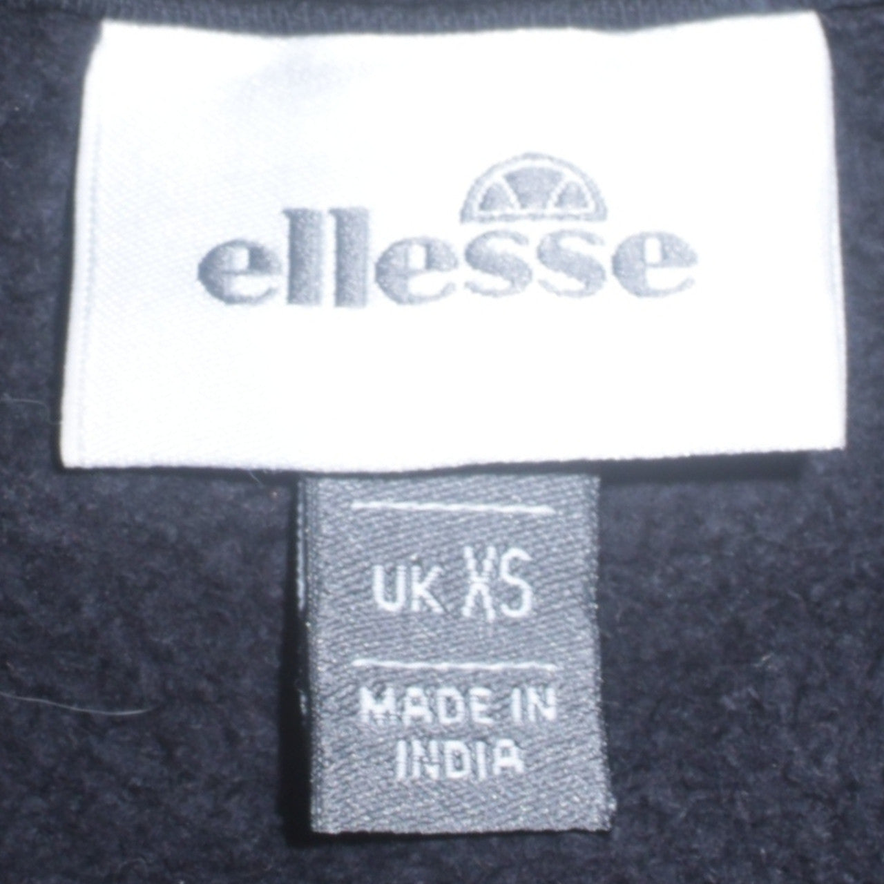 Ellesse Men’s Grey Pullover Hoodie XS Graphic Logo Fleece