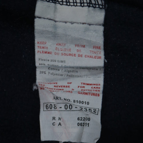 Ellesse Men’s Grey Pullover Hoodie XS Graphic Logo Fleece
