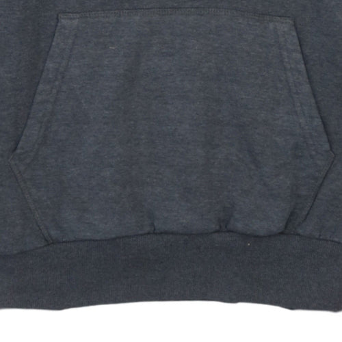 Ellesse Men’s Grey Pullover Hoodie XS Graphic Logo Fleece