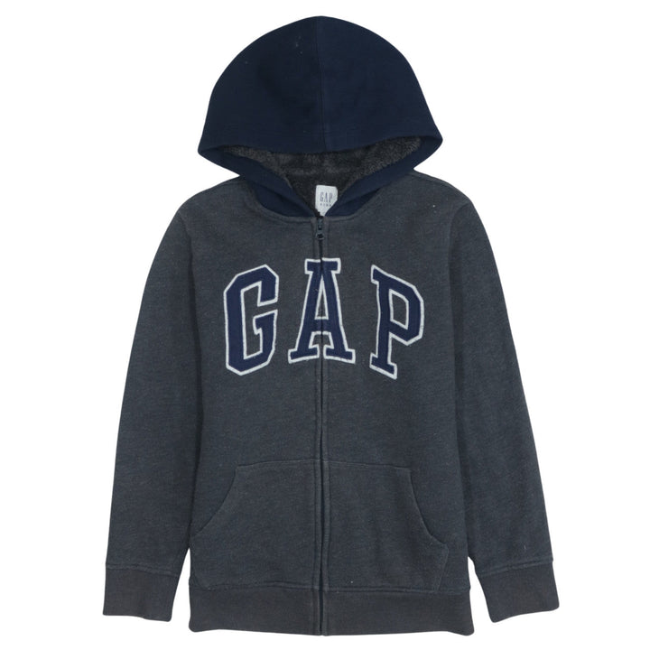 GAP Boys Grey Full Zip Fleece Lined Hoodie 13-14 Years