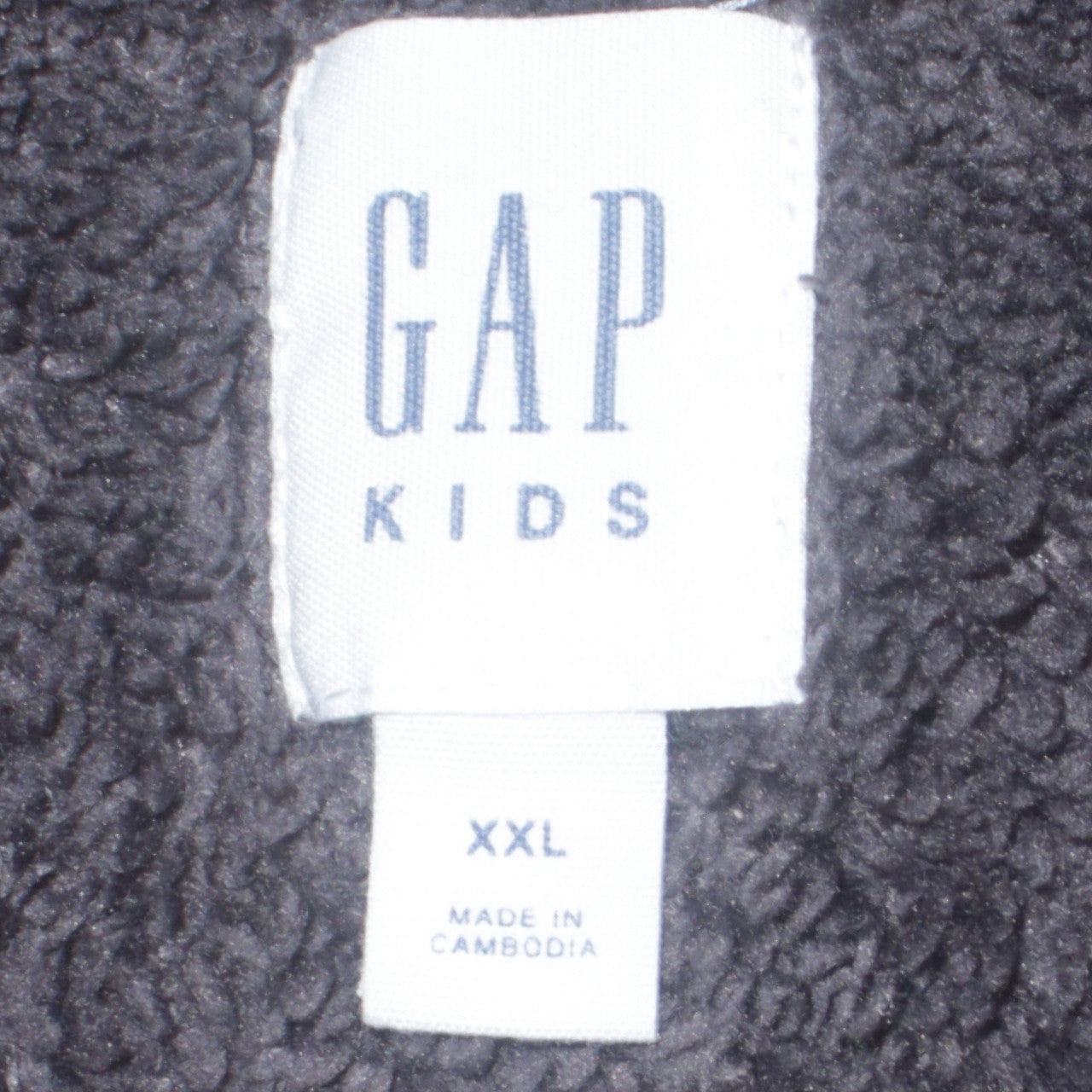 GAP Boys Grey Full Zip Fleece Lined Hoodie 13-14 Years