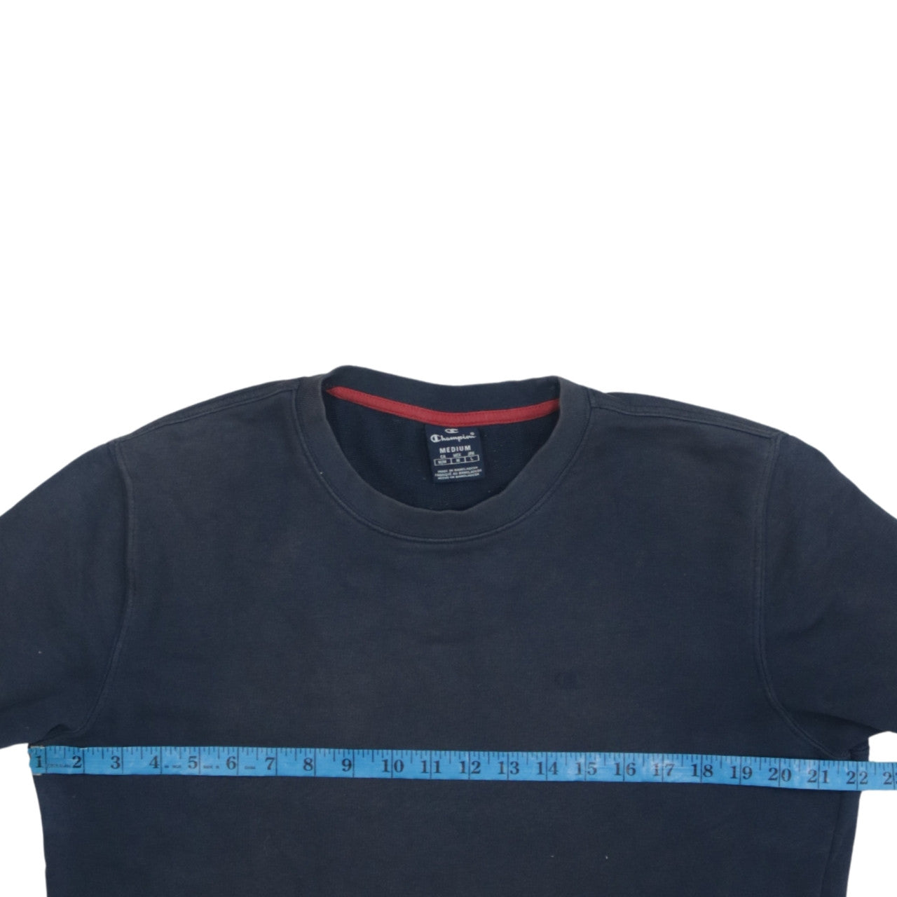 Champion Men's Blue Medium Crew Neck Pullover Sweatshirt