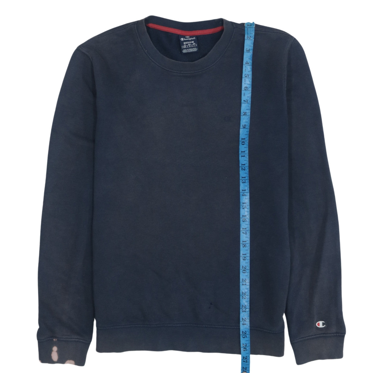 Champion Men's Blue Medium Crew Neck Pullover Sweatshirt