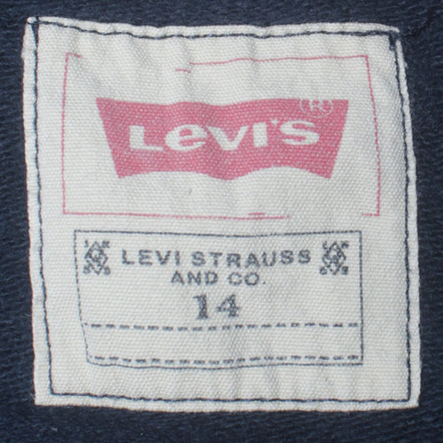 Levi's Boys Blue Logo Crew Neck Pullover Sweatshirt - Size 14 Years