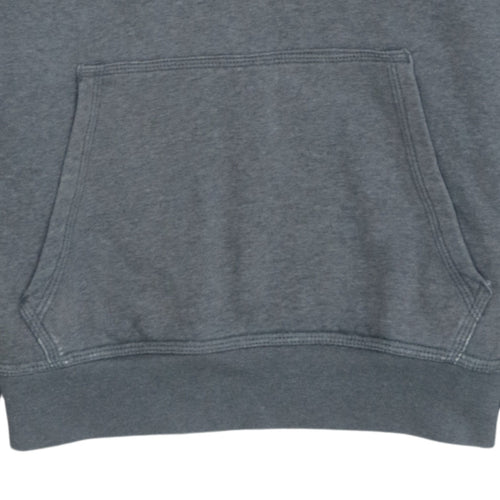 Nike Men's Grey Pullover Hoodie Size S Regular Fit Fleece Sweatshirt