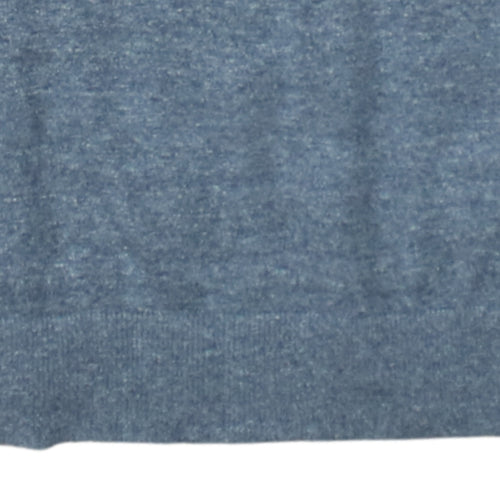 Tommy Hilfiger Men's Blue Crew Neck Cotton Knit Jumper Size S