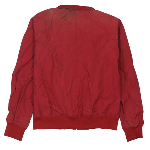Robe Di Kappa Men's Red Bomber Jacket Medium Zip Up Sports Style
