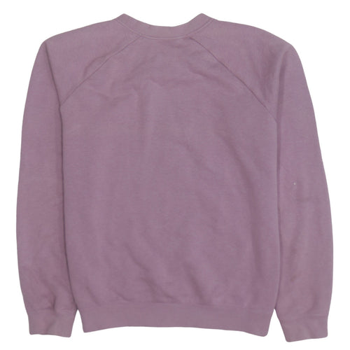 Nike Women’s Pink Logo Crew Neck Pullover Sweatshirt Size S