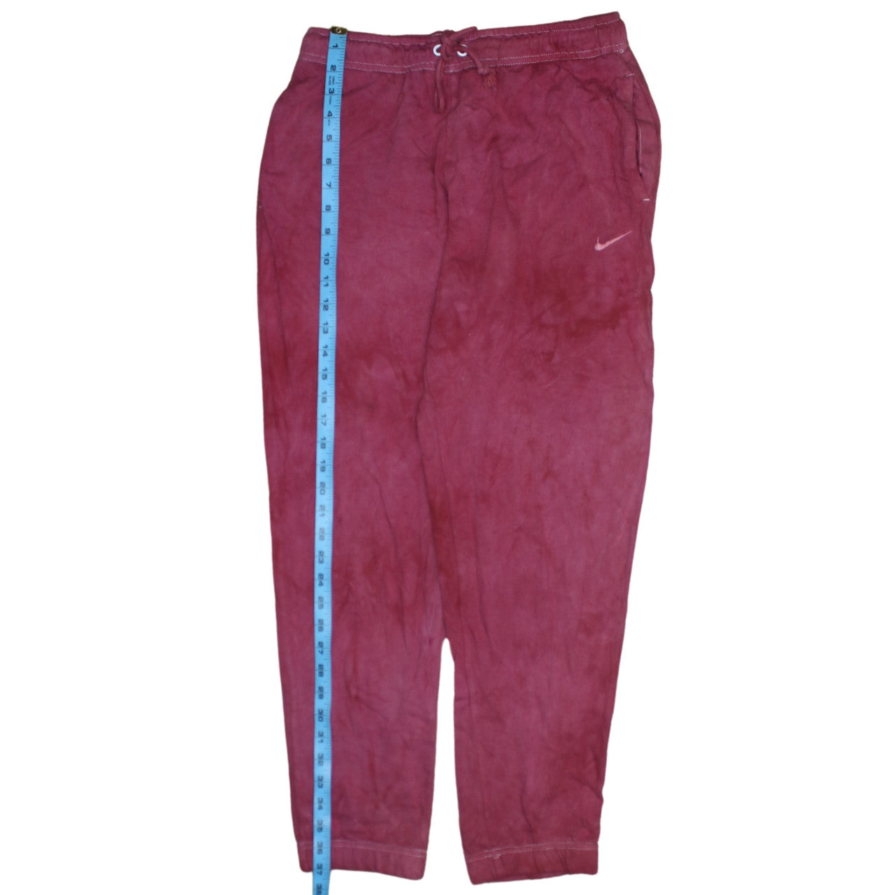 Nike Women's Red Jogger Sweatpants Size S Fleece Activewear