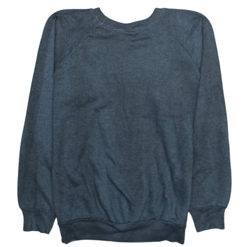 Champion Men's Blue Rutgers Crew Neck Sweatshirt Size L Vintage