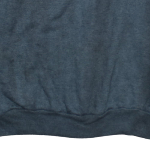 Champion Men's Blue Rutgers Crew Neck Sweatshirt Size L Vintage