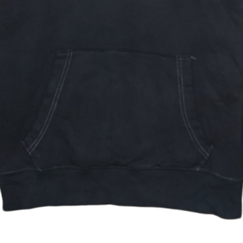 Levi's Men's Black Logo Pullover Hoodie Size L Graphic Cotton