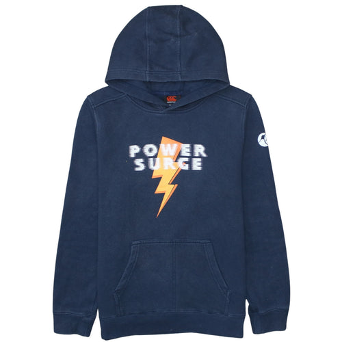 Canterbury Boys Navy Blue Power Surge Pullover Hoodie 14 Years