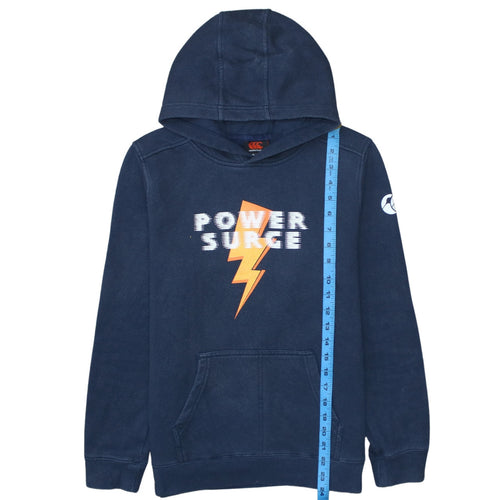 Canterbury Boys Navy Blue Power Surge Pullover Hoodie 14 Years