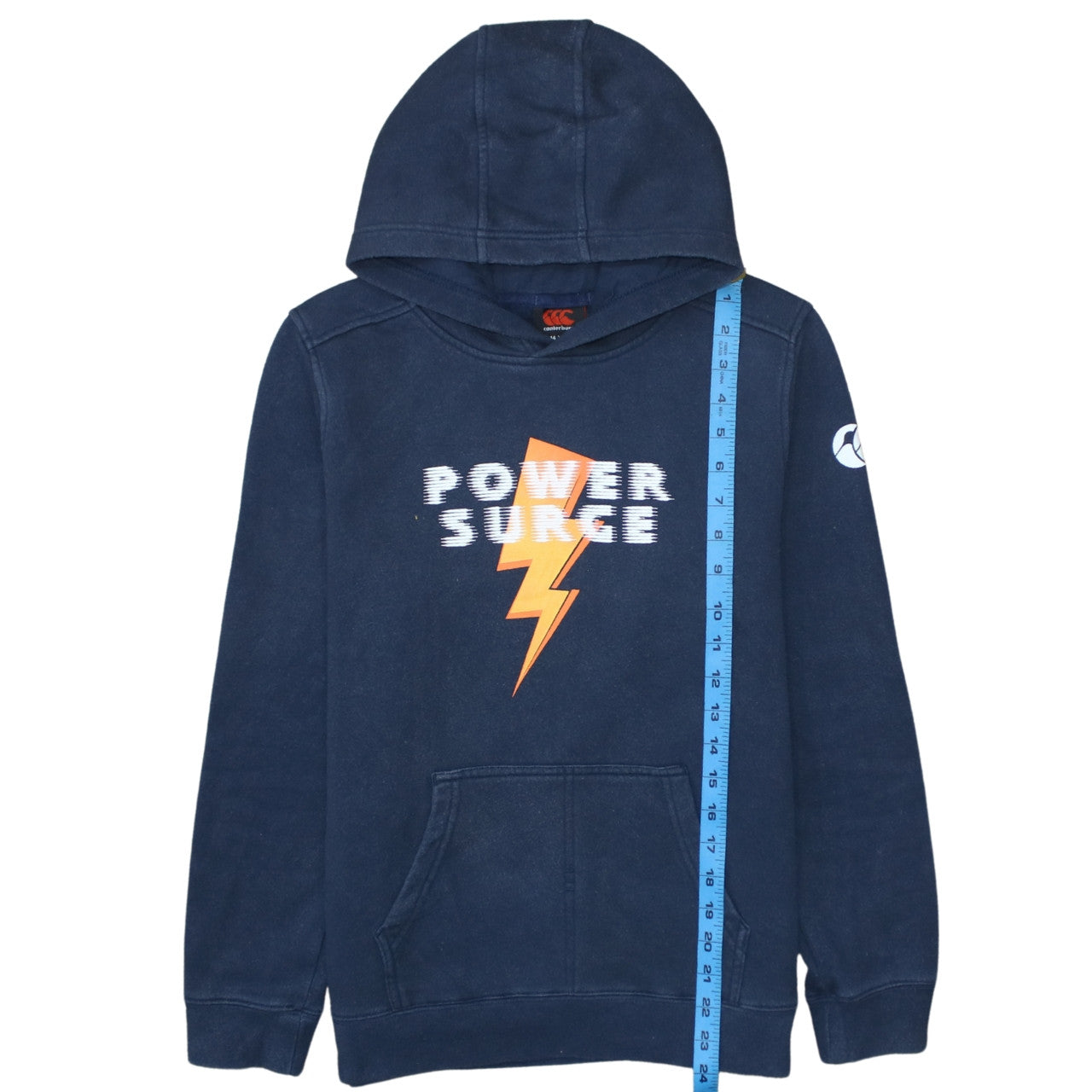 Canterbury Boys Navy Blue Power Surge Pullover Hoodie 14 Years