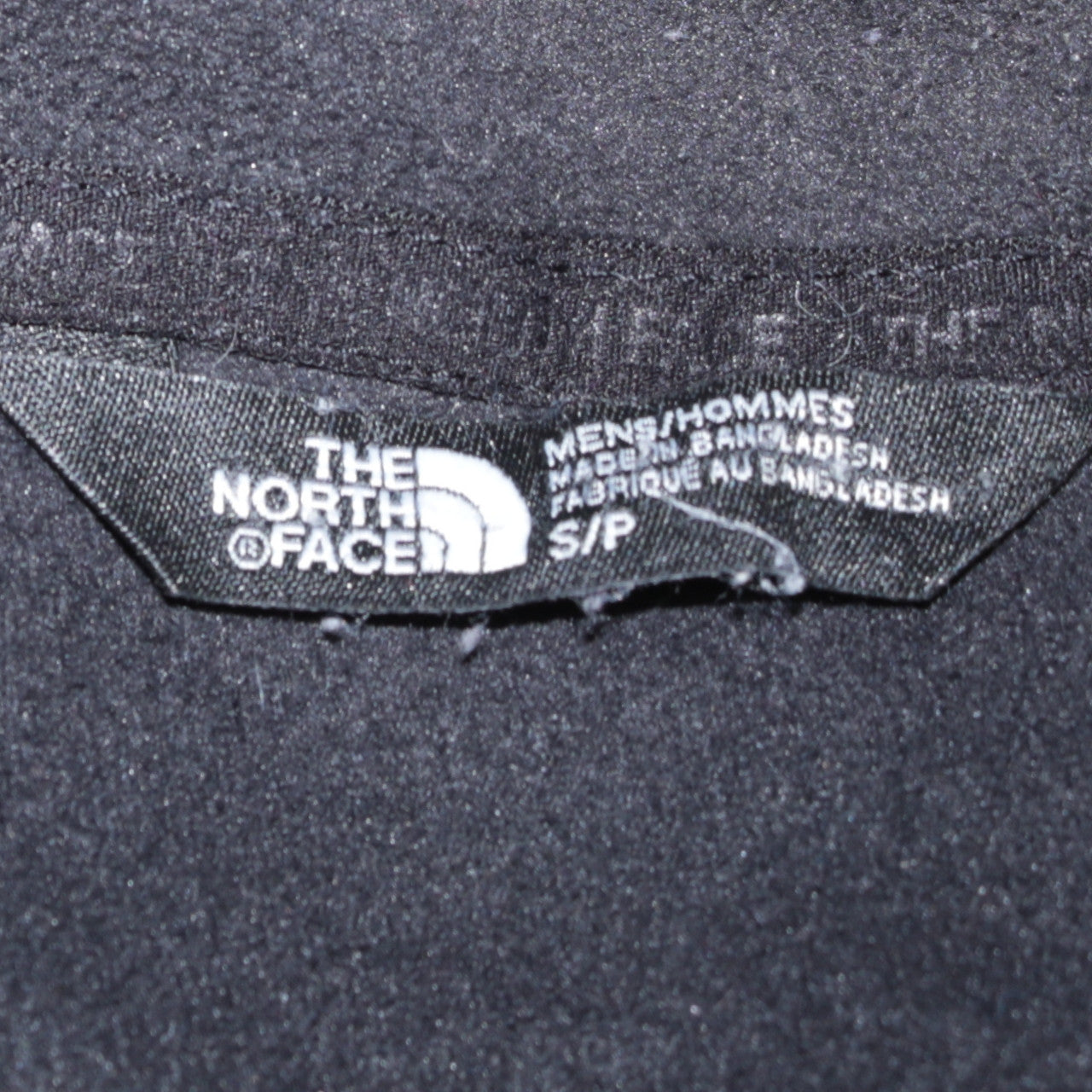 The North Face Men's Black Fleece Full Zip Basic Jacket Size S