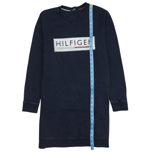 Tommy Hilfiger Men's Blue Logo Pullover Sweatshirt Size M