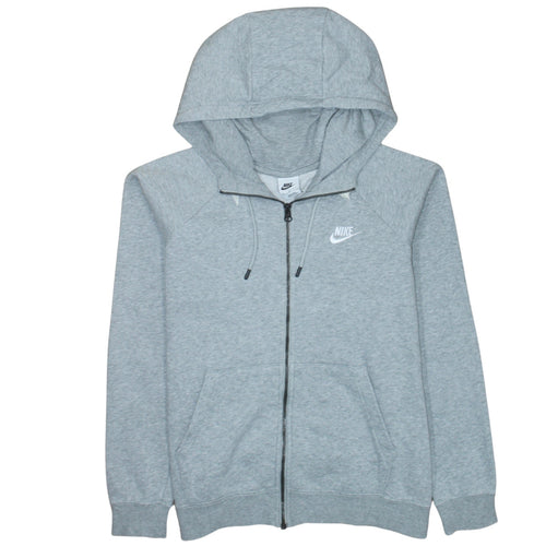 Nike Men's Grey Full Zip Hoodie Size M Regular Fit