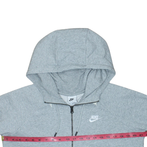 Nike Men's Grey Full Zip Hoodie Size M Regular Fit
