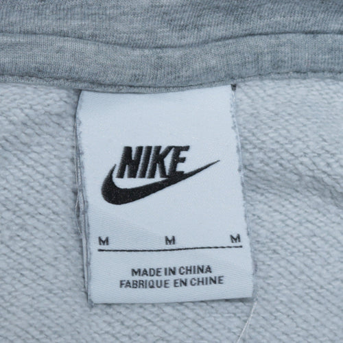 Nike Men's Grey Full Zip Hoodie Size M Regular Fit