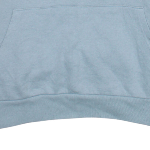 Under Armour Boys Blue Pullover Hoodie YXL Loose Fit ColdGear Fleece