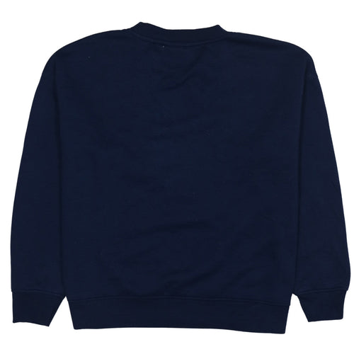 Disney Women’s Blue Lilo & Stitch Pullover Sweatshirt Size L
