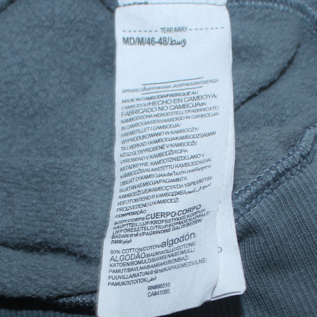 Under Armour Men's Grey Pullover Hoodie Size M Loose Fit