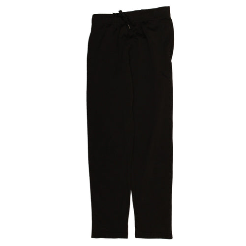 H&M Girls Black Sport Jogger Trousers 9-10 Years 100% Polyester