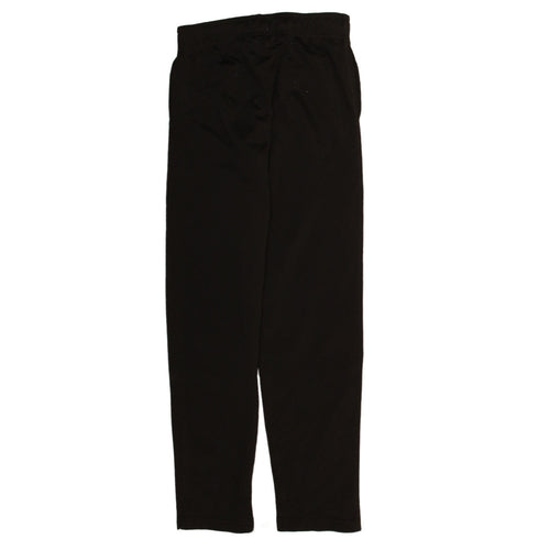 H&M Girls Black Sport Jogger Trousers 9-10 Years 100% Polyester