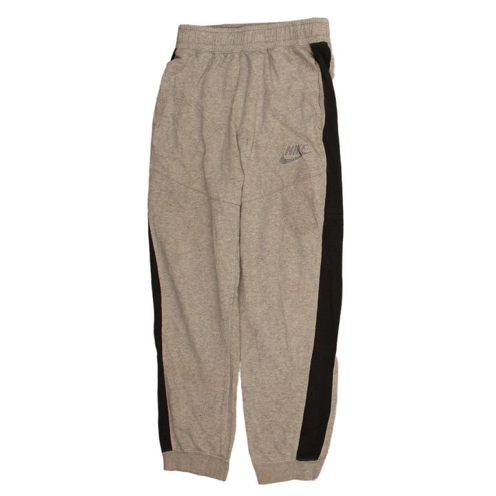 Nike Boys Grey XL Jogger Sweatpants with Side Stripes