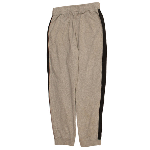 Nike Boys Grey XL Jogger Sweatpants with Side Stripes