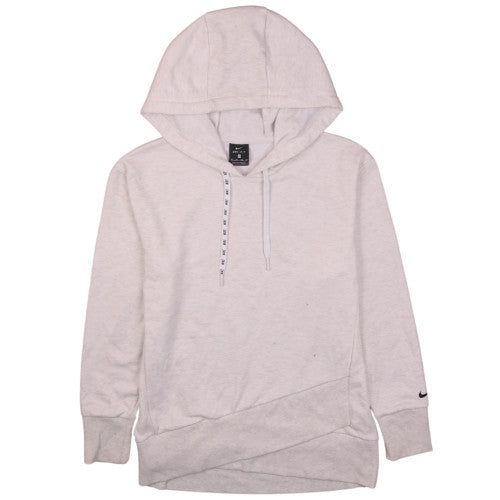 Nike Women's Beige XS Pullover Dri-Fit Hoodie Sweatshirt