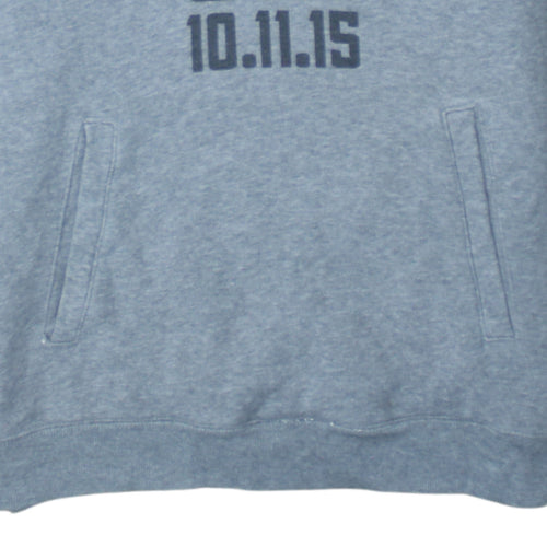 Nike Men's Grey Pullover Hoodie Medium Chicago Marathon Sportswear