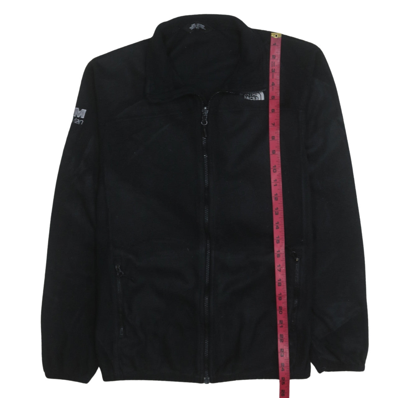 The North Face Men's Black Fleece Full Zip Activewear Jacket M