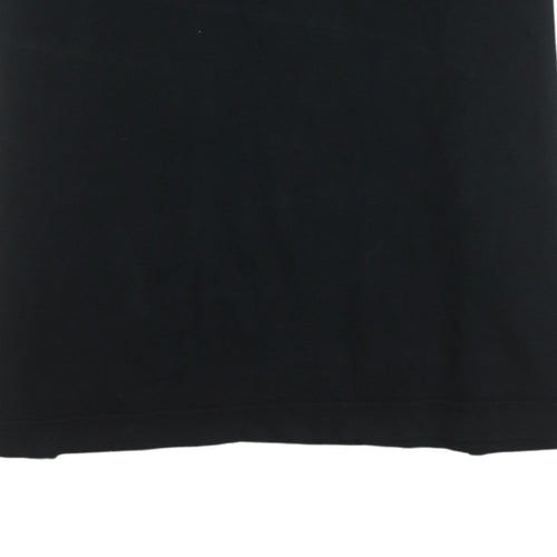 Adidas Men's Black Regular Fit Short Sleeve Crew Neck Sports T-Shirt M