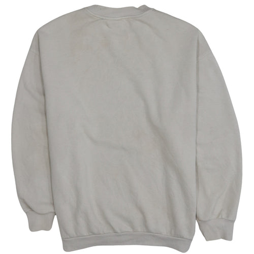 H&M Women Beige Crew Neck Powerpuff Girls Sweatshirt L