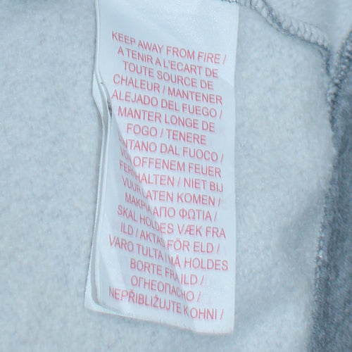 Nike Boys Grey Full Zip Hoodie XL 158-170cm Fleece Sportswear