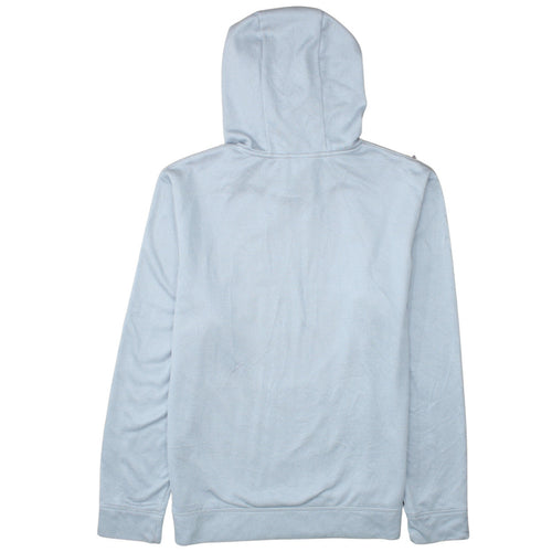 The North Face Men's Grey Large Pullover Hoodie Fleece Logo