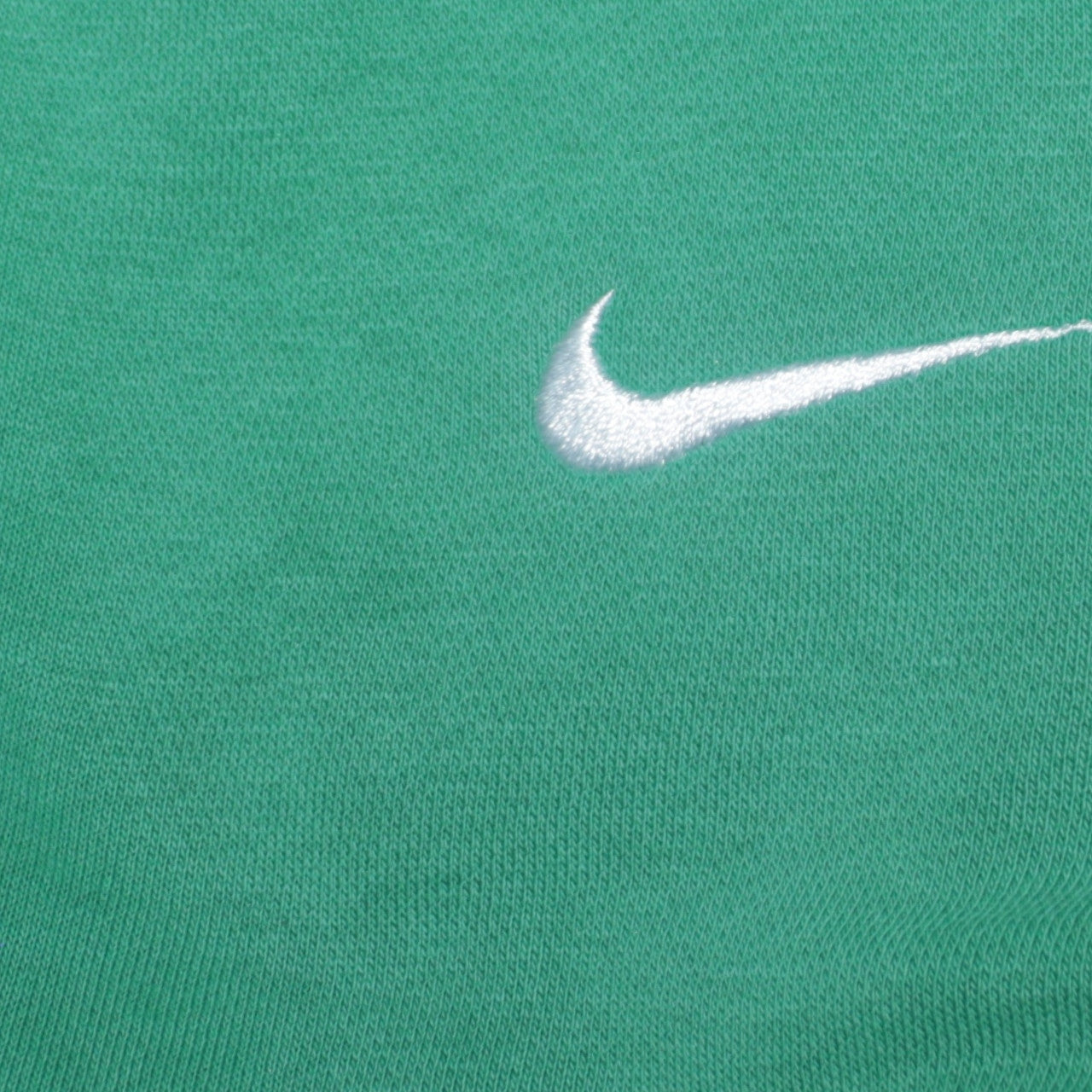 Nike Men's Green Full Zip Hoodie L - Sports Fleece Sweatshirt