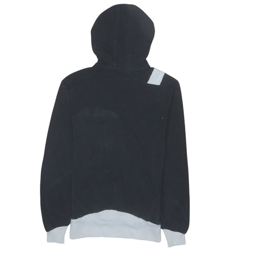 Puma Men's Black Pullover Hoodie XS Logo Embroidered Fleece