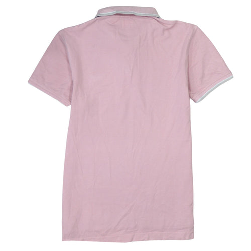 Levi's Men's Pink Short Sleeve Cotton Logo Polo Shirt Size S