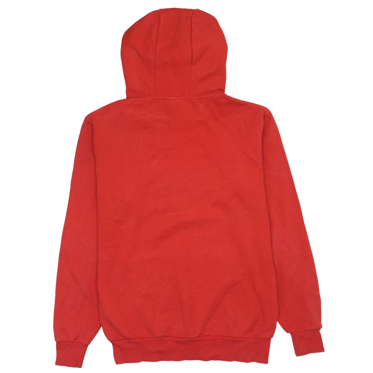 Ellesse Women's Red Pullover Hoodie UK 10 Logo Print Casual Sweatshirt