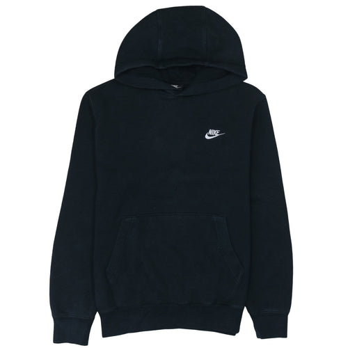 Nike Men's Black Pullover Fleece Hoodie Size S Regular Fit