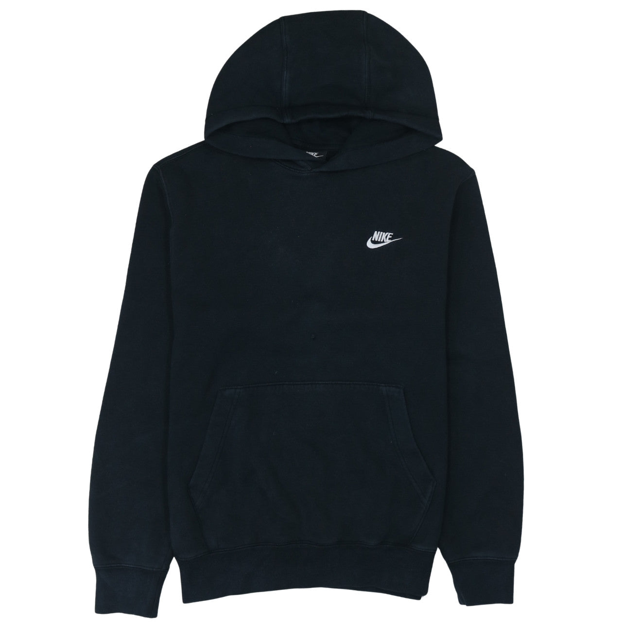 Nike Men's Black Pullover Fleece Hoodie Size S Regular Fit