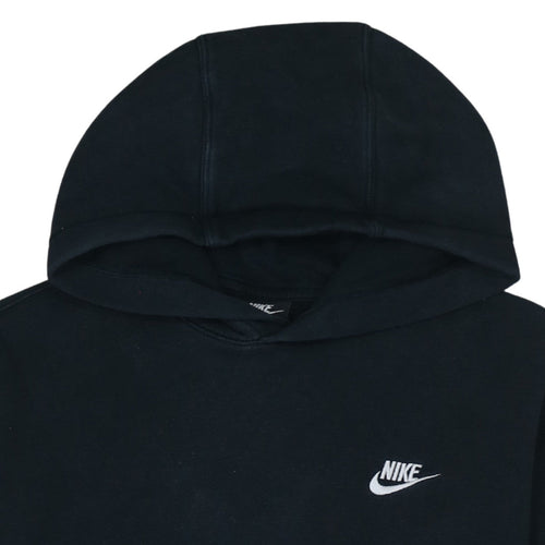 Nike Men's Black Pullover Fleece Hoodie Size S Regular Fit