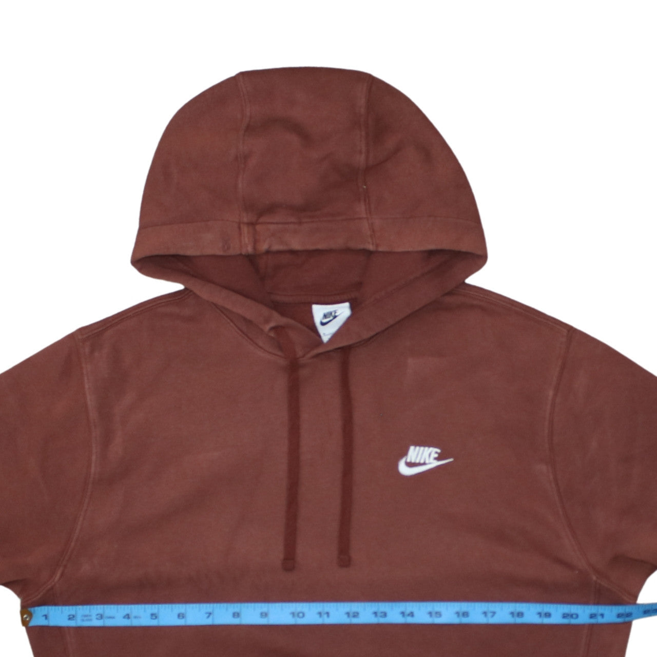 Nike Women’s Brown Pullover Hoodie Size M Cotton Blend