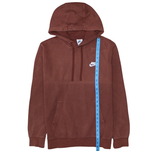 Nike Women’s Brown Pullover Hoodie Size M Cotton Blend