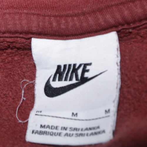 Nike Women’s Brown Pullover Hoodie Size M Cotton Blend