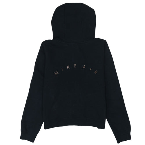 Nike Air Women's Black Full Zip Hoodie Size S Casual Logo Style