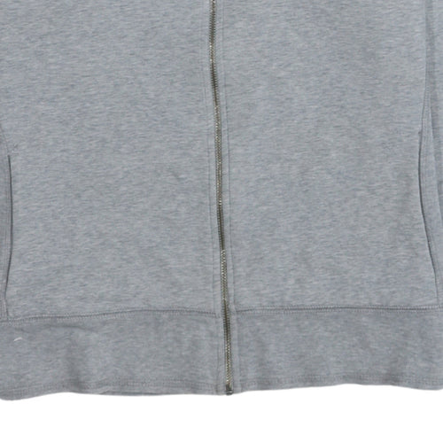 Polo Jeans Co Ralph Lauren Womens Grey Full Zip Hoodie Size L